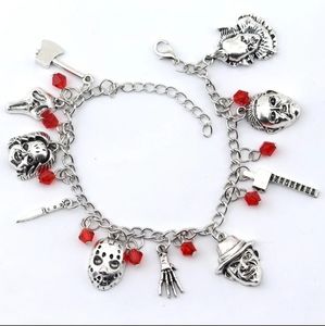 Horror Film Charm Bracelet